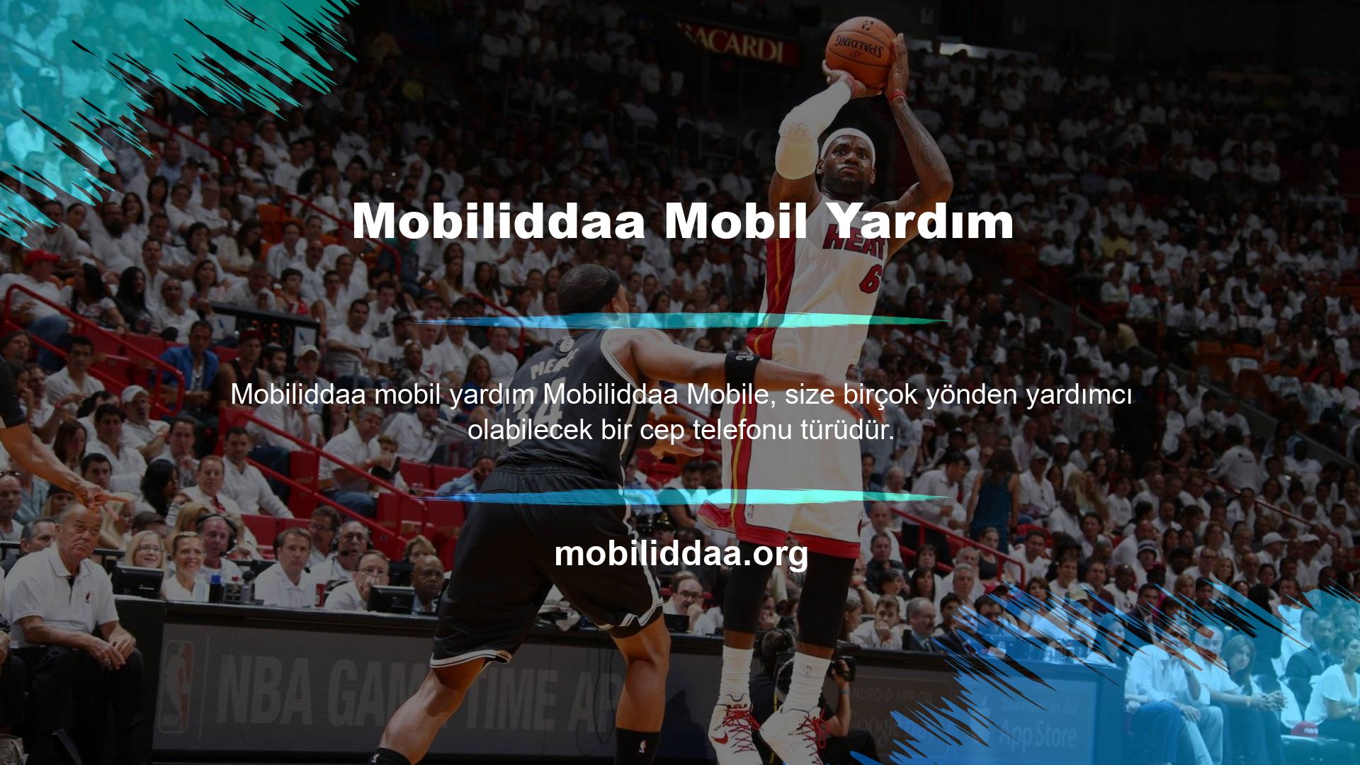 Mobiliddaa Mobil, tüm platformlarda çevrimiçi sistemlerle çalışır